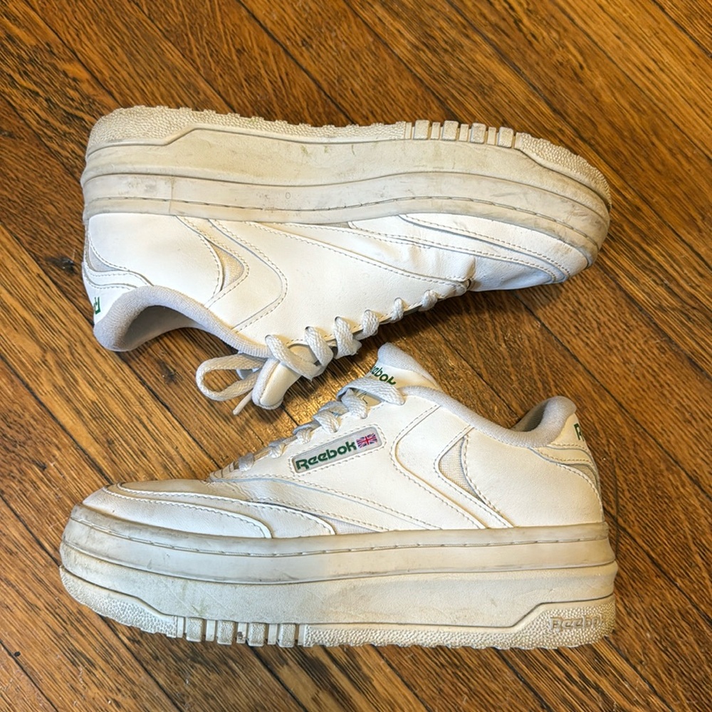 Reebok classic Club C platform sneaker